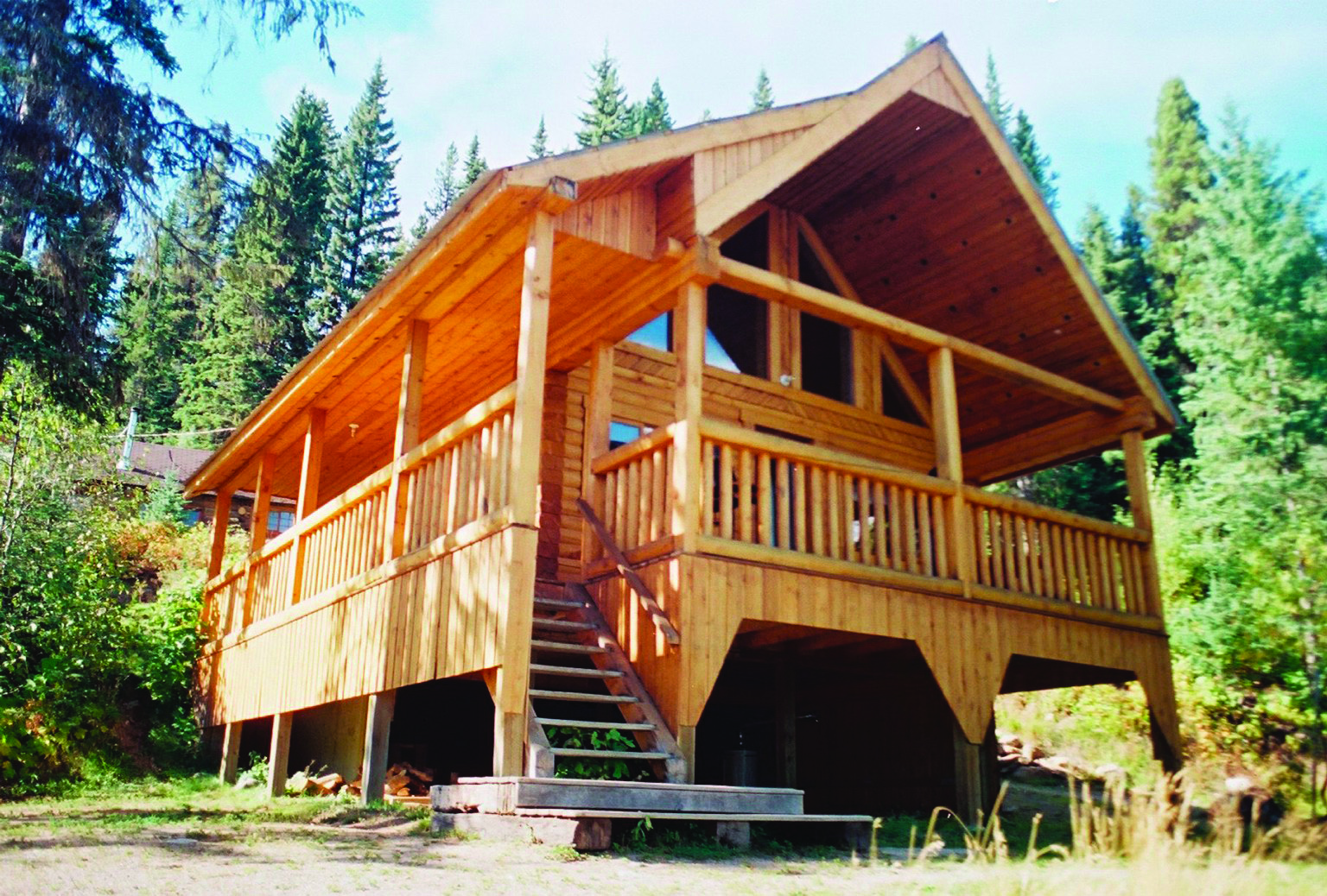 480 sq.ft. rental cabin