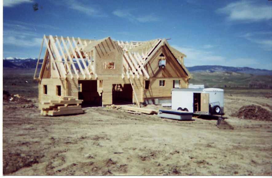 Slideshow of Machined Log Home Construction Â» Northern Log &amp; Timber